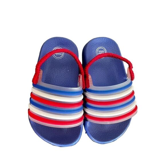 Wonder Nation NWOT Baby Slides Sandals Flop - Picture 2 of 5